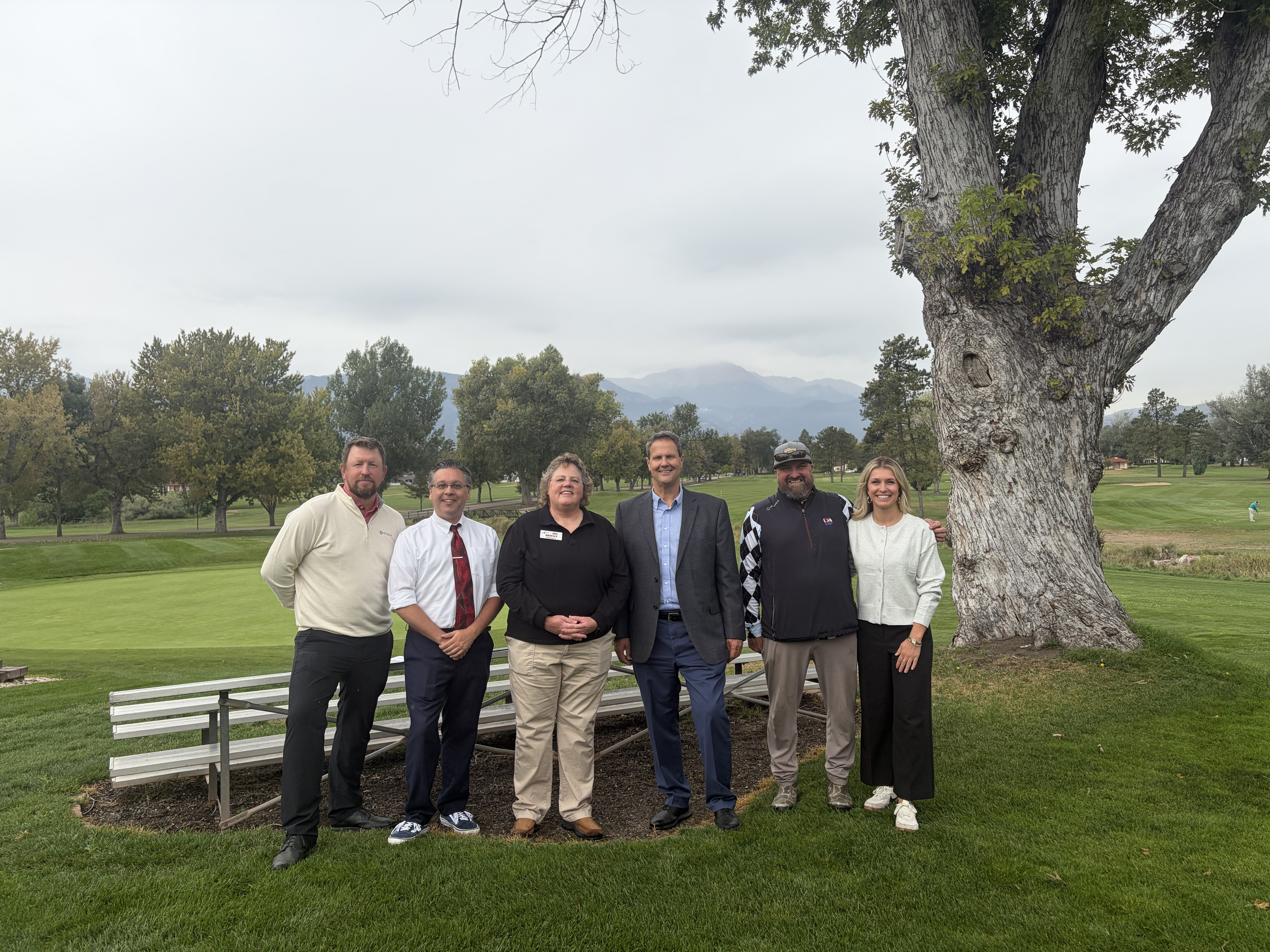 Rep. Jeff Crank visits Patty Jewett Golf Course