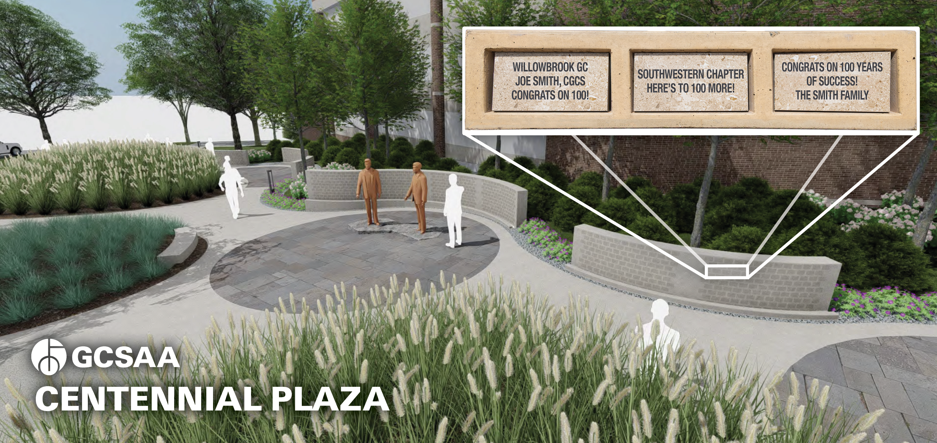 2025 Centennial Plaza Render_wPlaques
